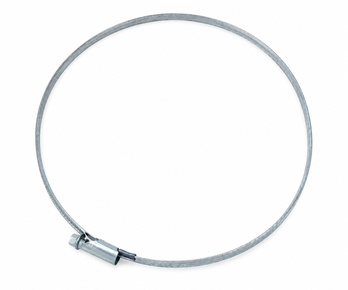 Abrazadera de Tornillo sin Fin - Serie Lisa, Flexible y Helicoidal Acero Galvanizado