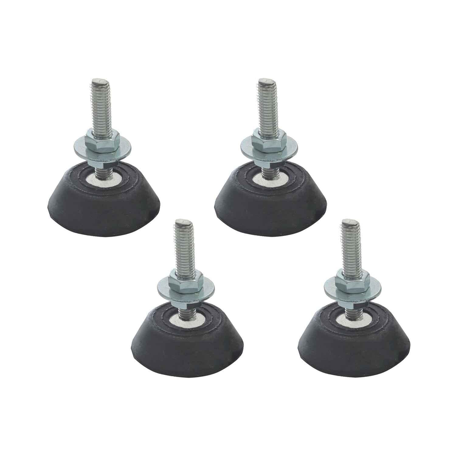 4 Amortiguadores De Goma Antivibración M8 Para Aire Acondicionado Exterior - Reduce Ruido Y Vibraciones Fácilmente