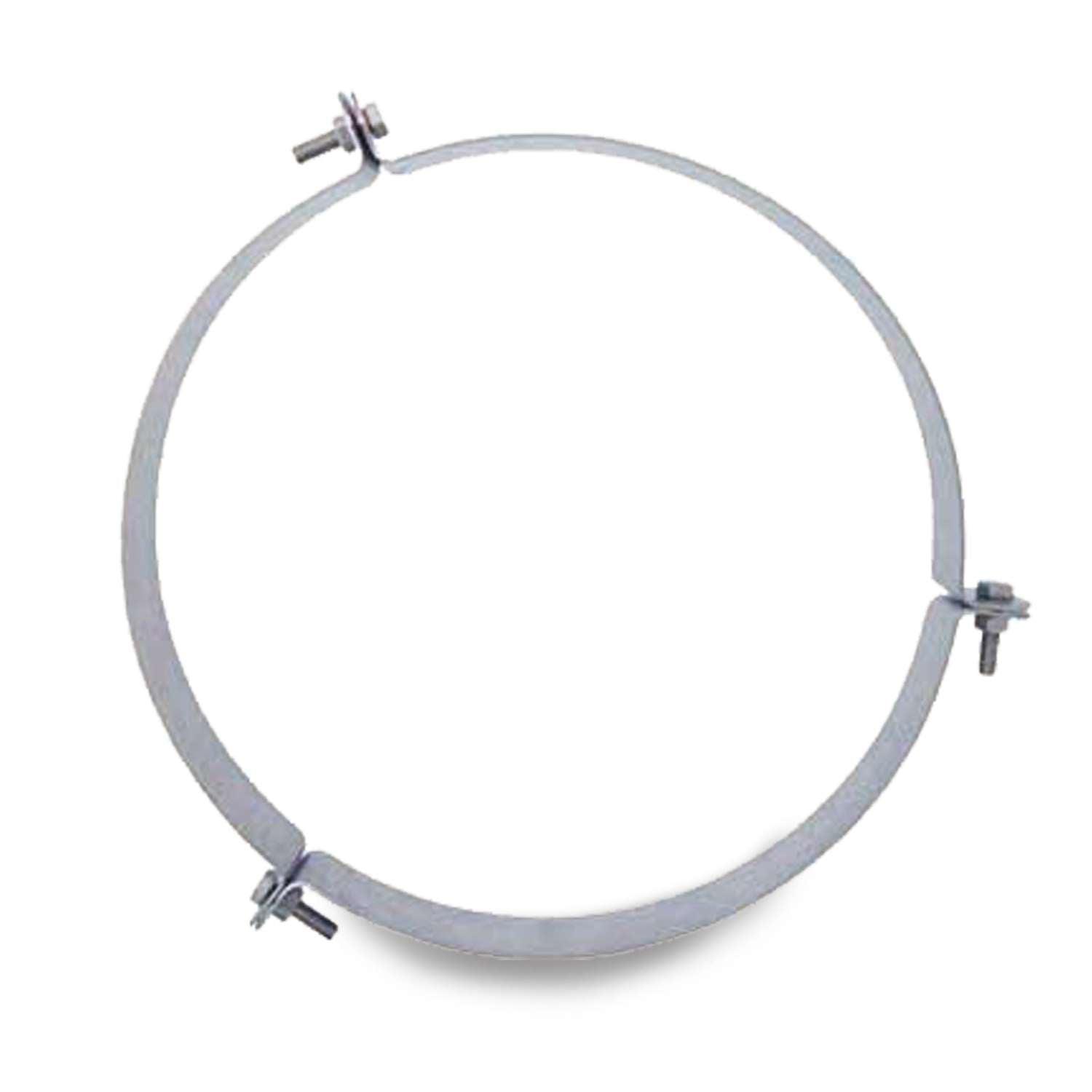 Abrazadera de Vientos en Acero Inoxidable para Conductos Aislados - Serie Modular Aislada