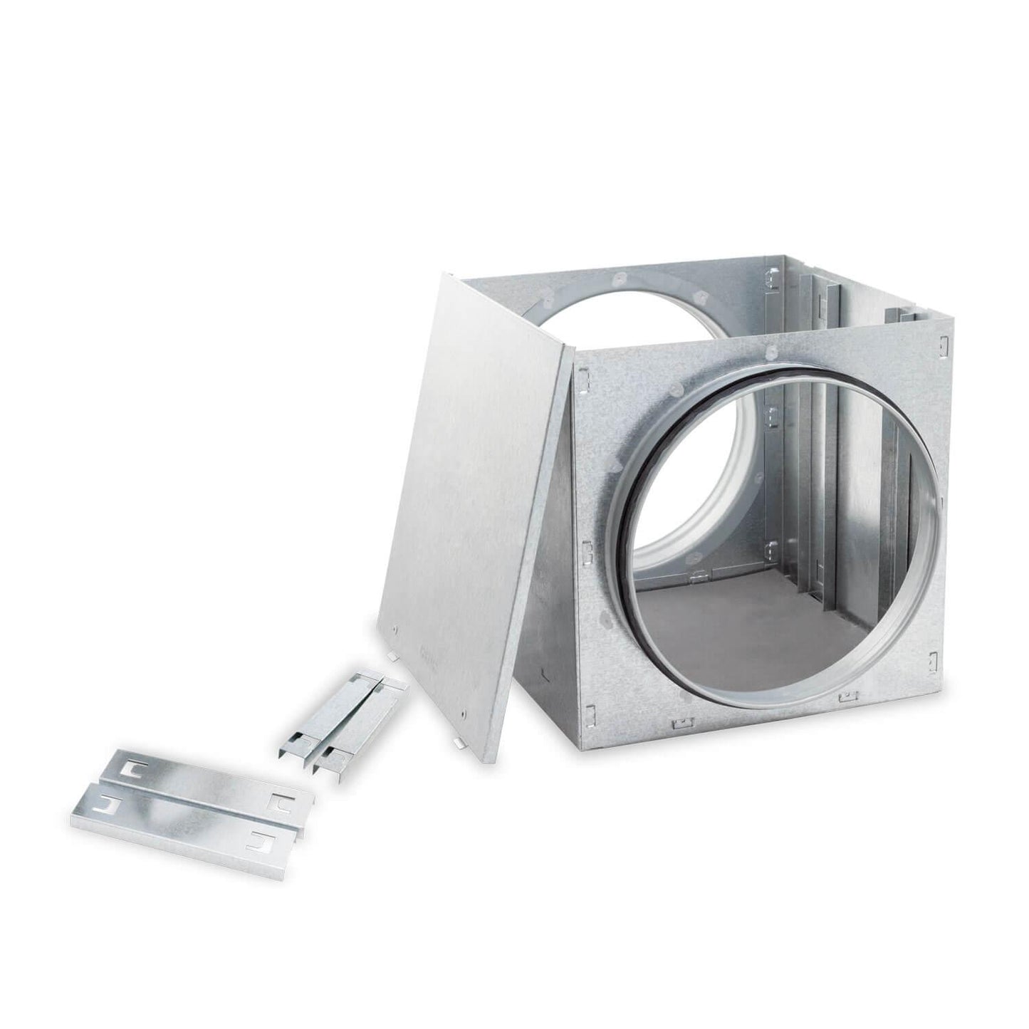 Caja Portafiltros de Acero Galvanizado para Filtros de Panel