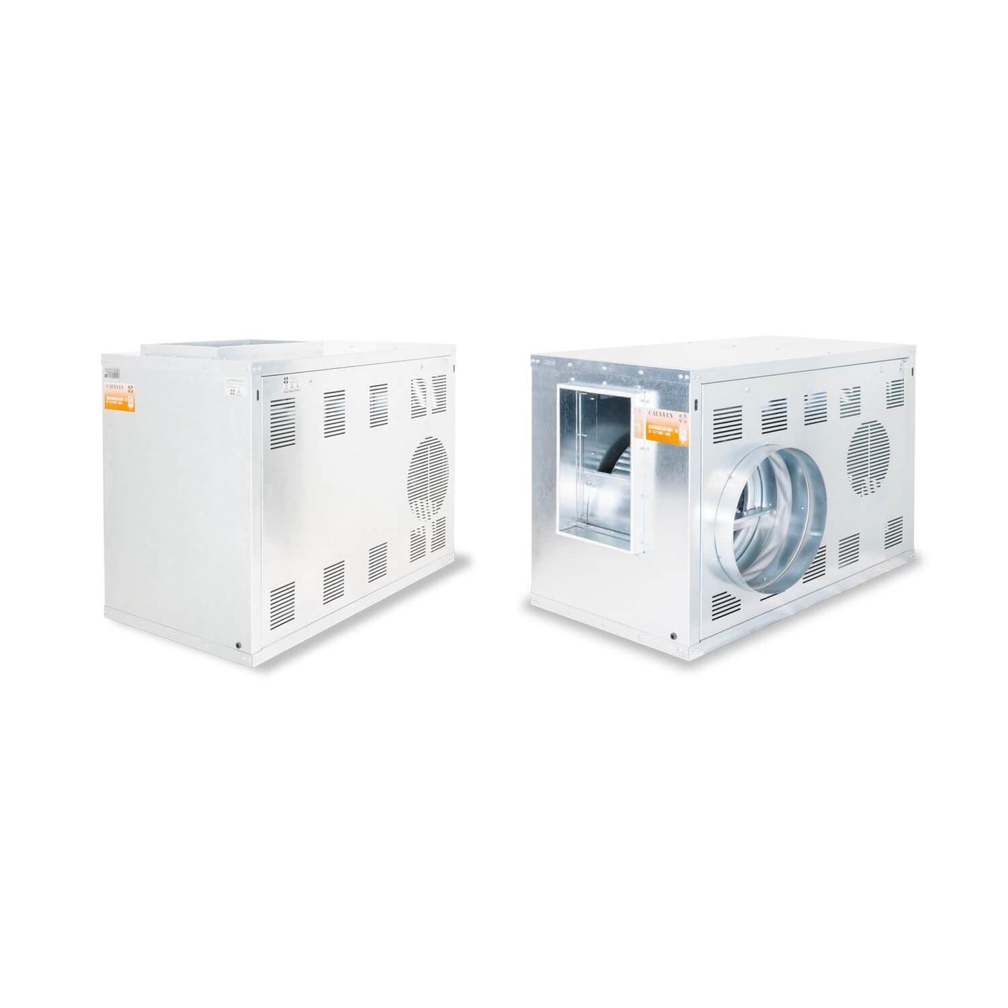 Unidad De Ventilación Con Motor De Simple Aspiración a Transmisión y Ventilador - Entrada Derecha - Max 400ºC