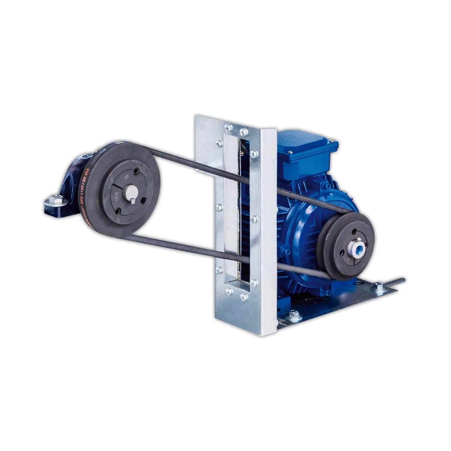 Unidad De Ventilación Con Motor De Simple Aspiración a Transmisión y Ventilador - Entrada Izquierda - Max 400ºC