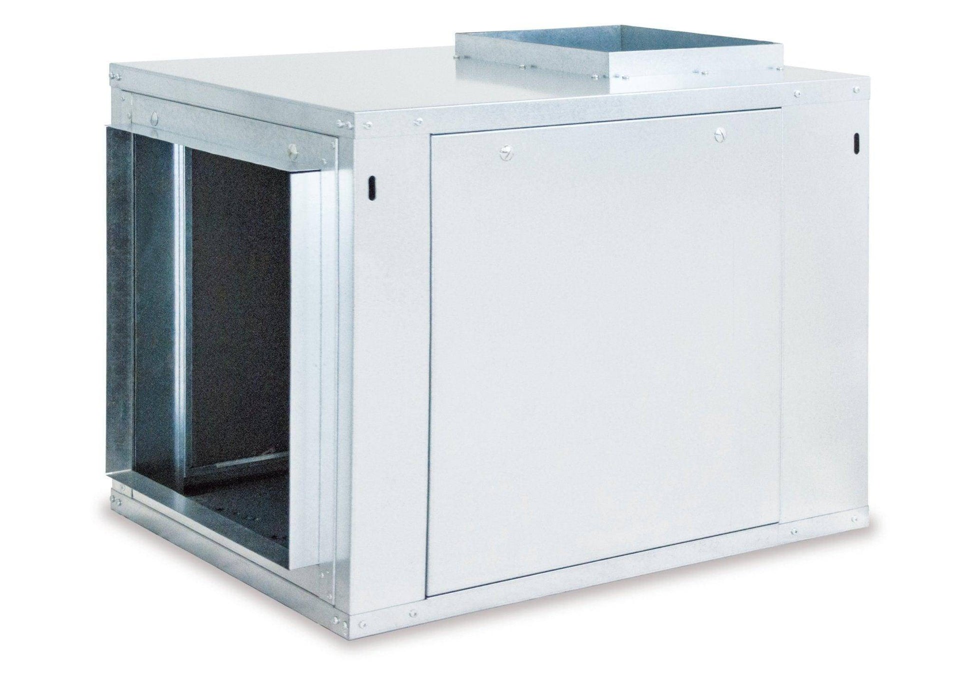 Caja de Ventilación con Turbina Extractora Ventilador Centrifugo de Doble Aspiración y Motor a Transmisión