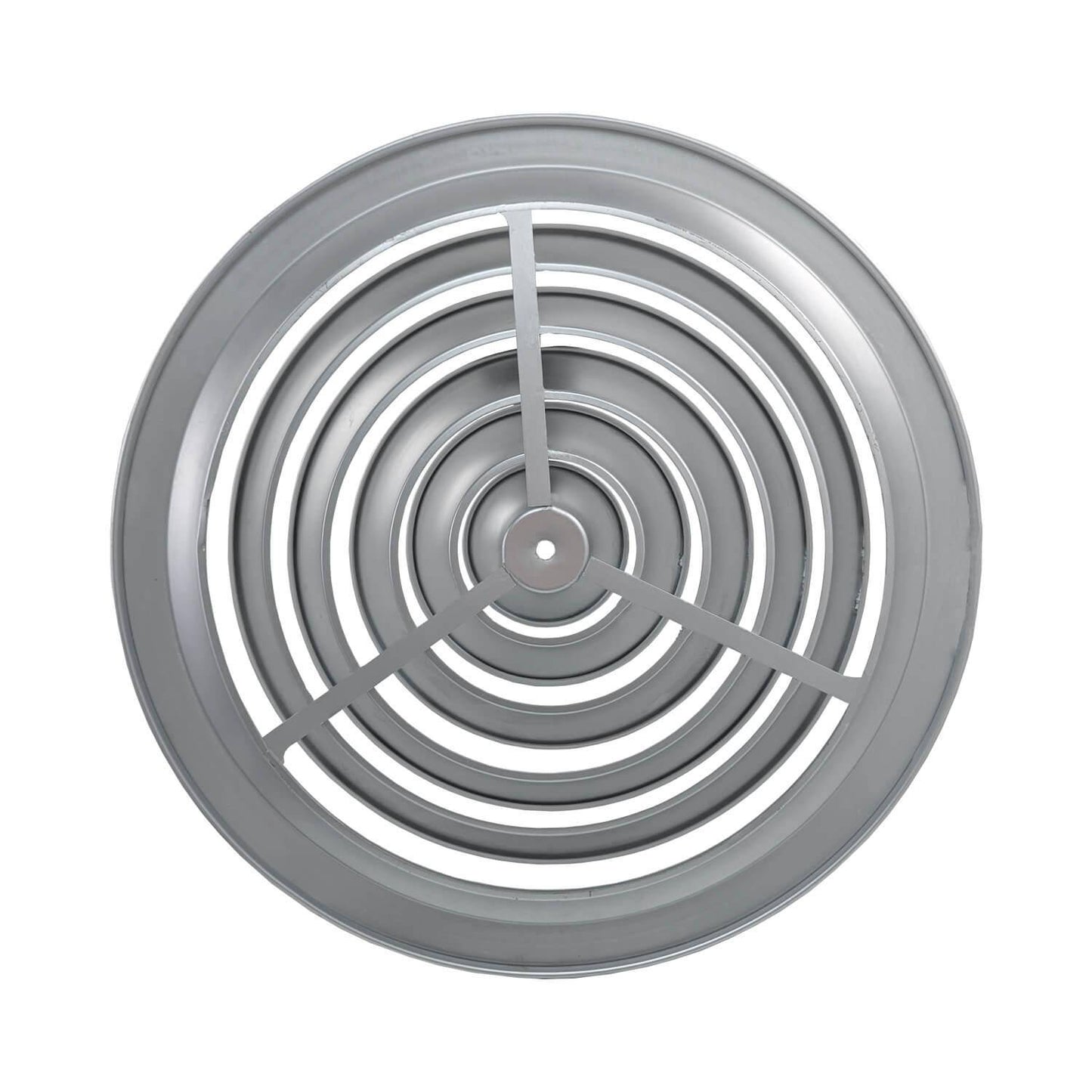 Difusor de Aire Redondo en Aluminio Plateado