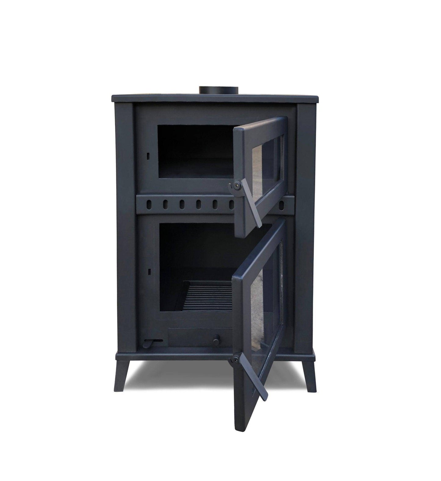 Estufa de Leña con Horno ECODESIGN