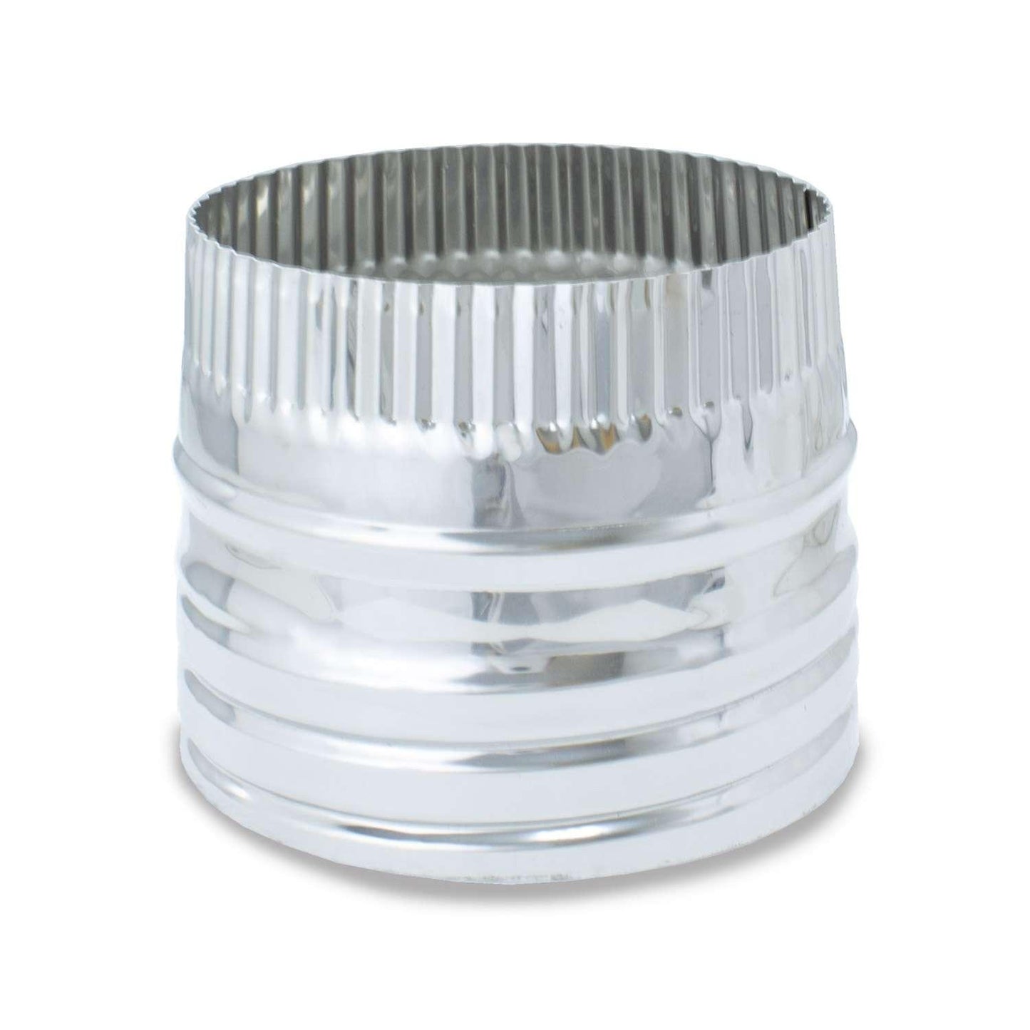 Manguito para Tubo de Doble Capa en Acero Inoxidable - Macho - Anti Condensación