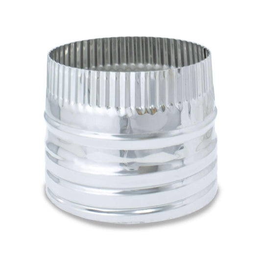 Manguito para Tubo de Doble Capa en Acero Inoxidable - Macho - Anti Condensación