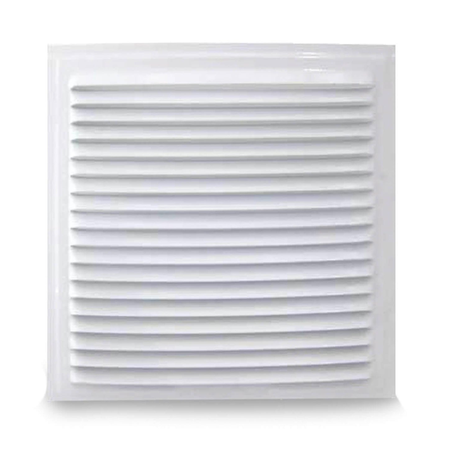 Rejilla Ventilación en Aluminio Plateado de 16x16 cm para Empotrar