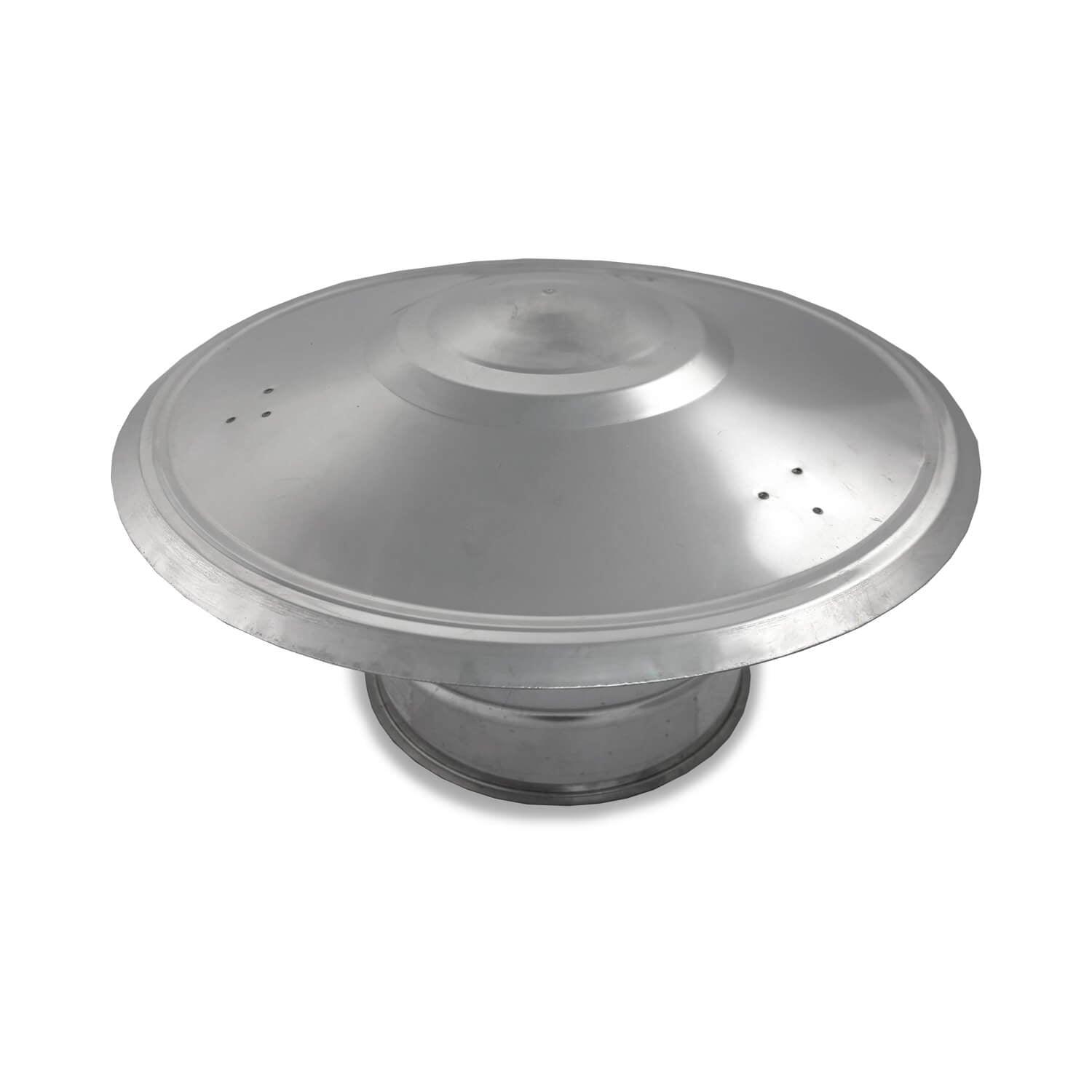 Sombrerete Fijo en Acero Inoxidable para Conductos Aislados - Serie Modular Aislada