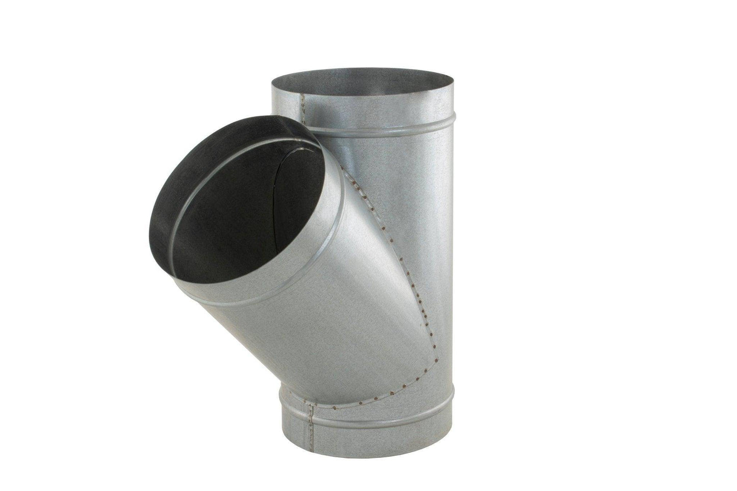 TE de 45º en Acero Galvanizado - Serie Helicoidal