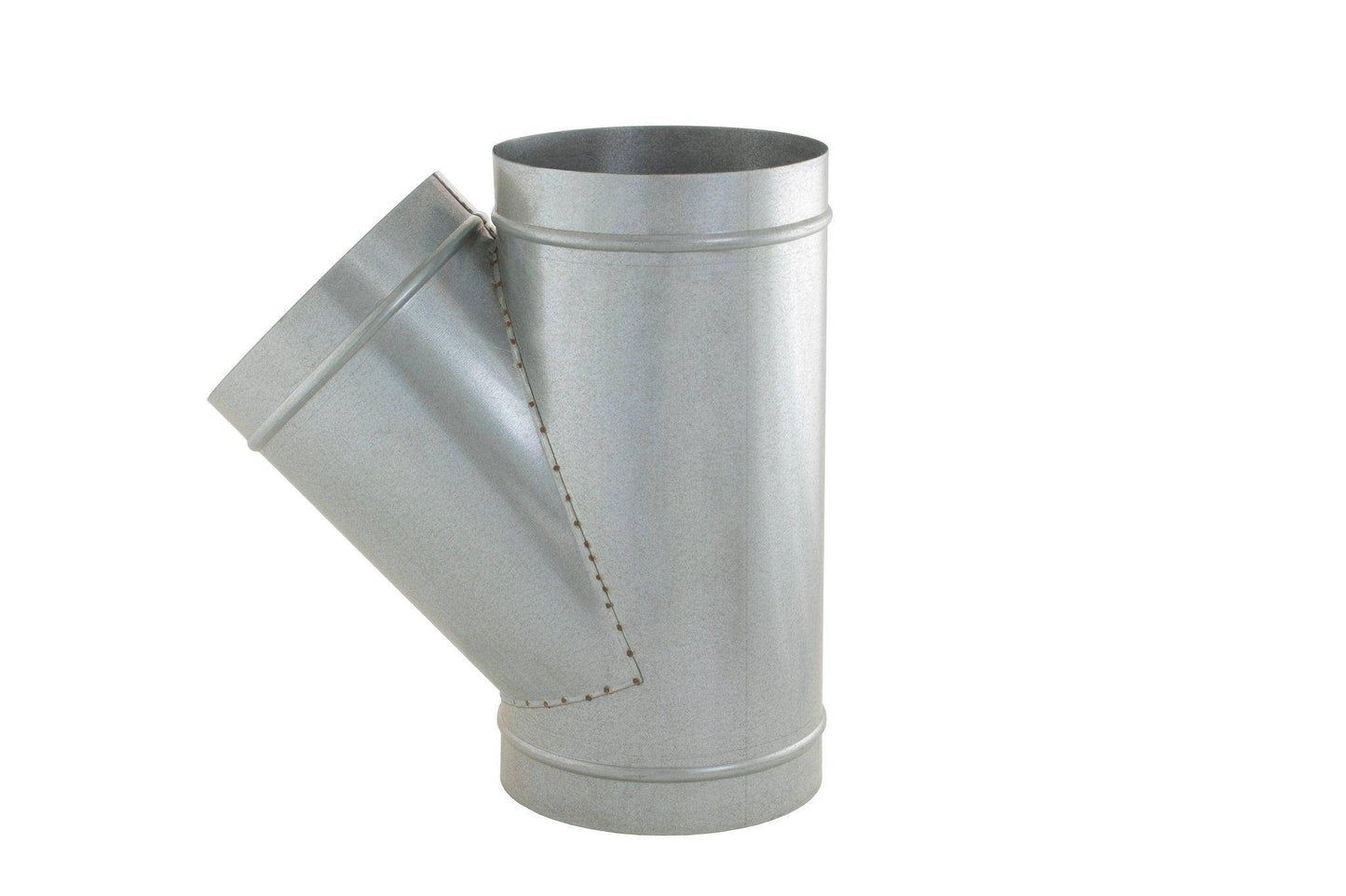 TE de 45º en Acero Galvanizado - Serie Helicoidal