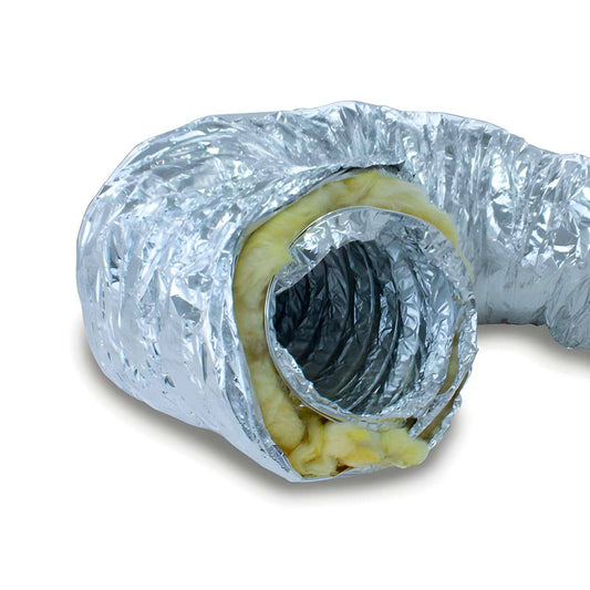 Tubo Flexible Papel de Aluminio Calorífugo 10 m