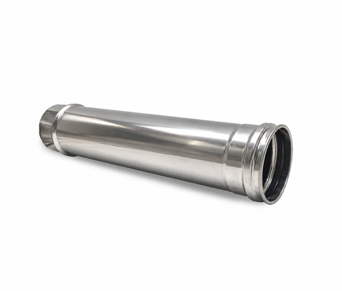Tubo para chimeneas en Acero Inoxidable Longitud 50 cm - Serie Modular Inox Eco 304