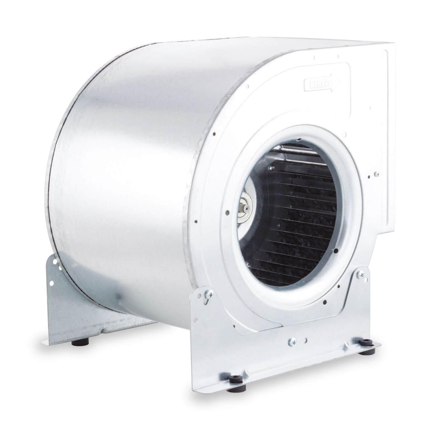 Ventiladores Centrífugos de Doble Aspiración sin Motor, con Salida de Eje por Ambos Lados y Turbina Metálica con Álabes hacia Delante