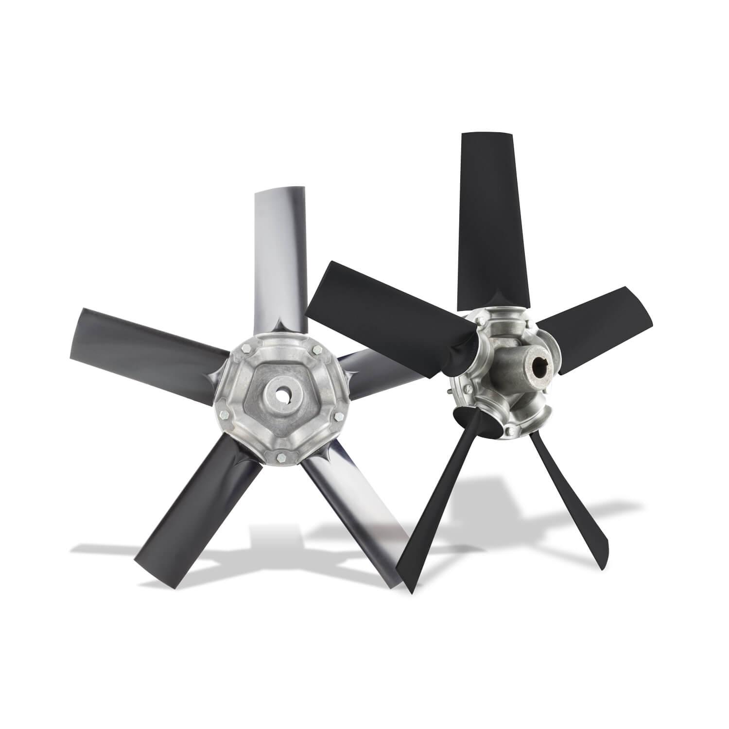 Ventilador Helicoidal Industrial con Persiana Sobrepresión