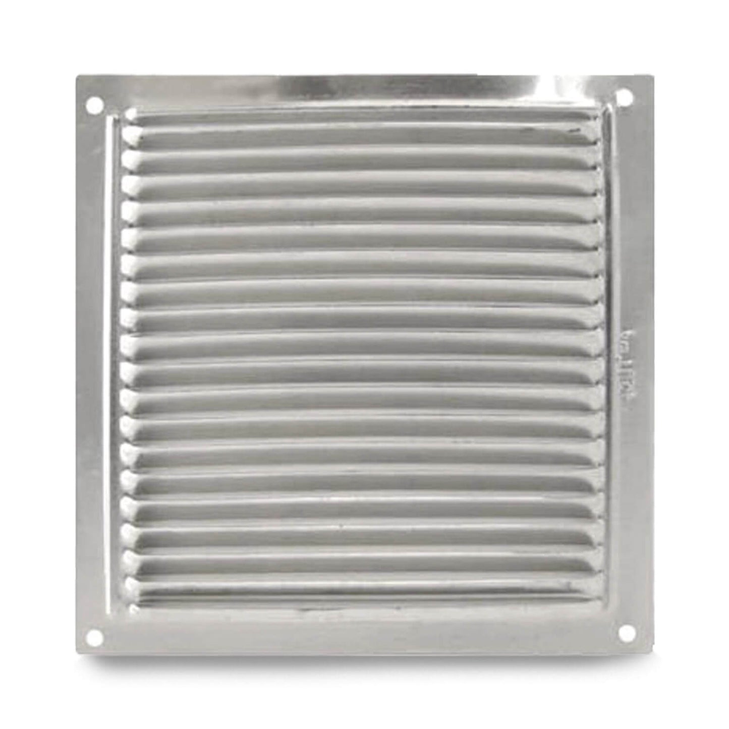 Rejilla de Ventilación en Aluminio Plateado para Sobreponer