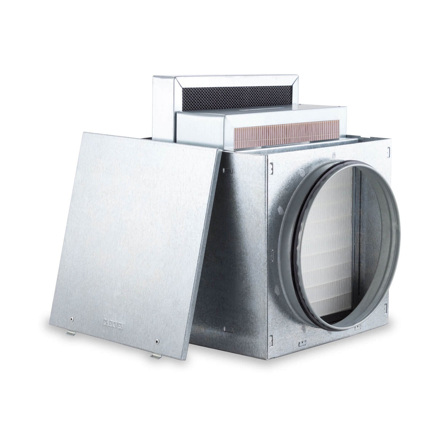 Caja Portafiltros de Acero Galvanizado para Filtros de Panel