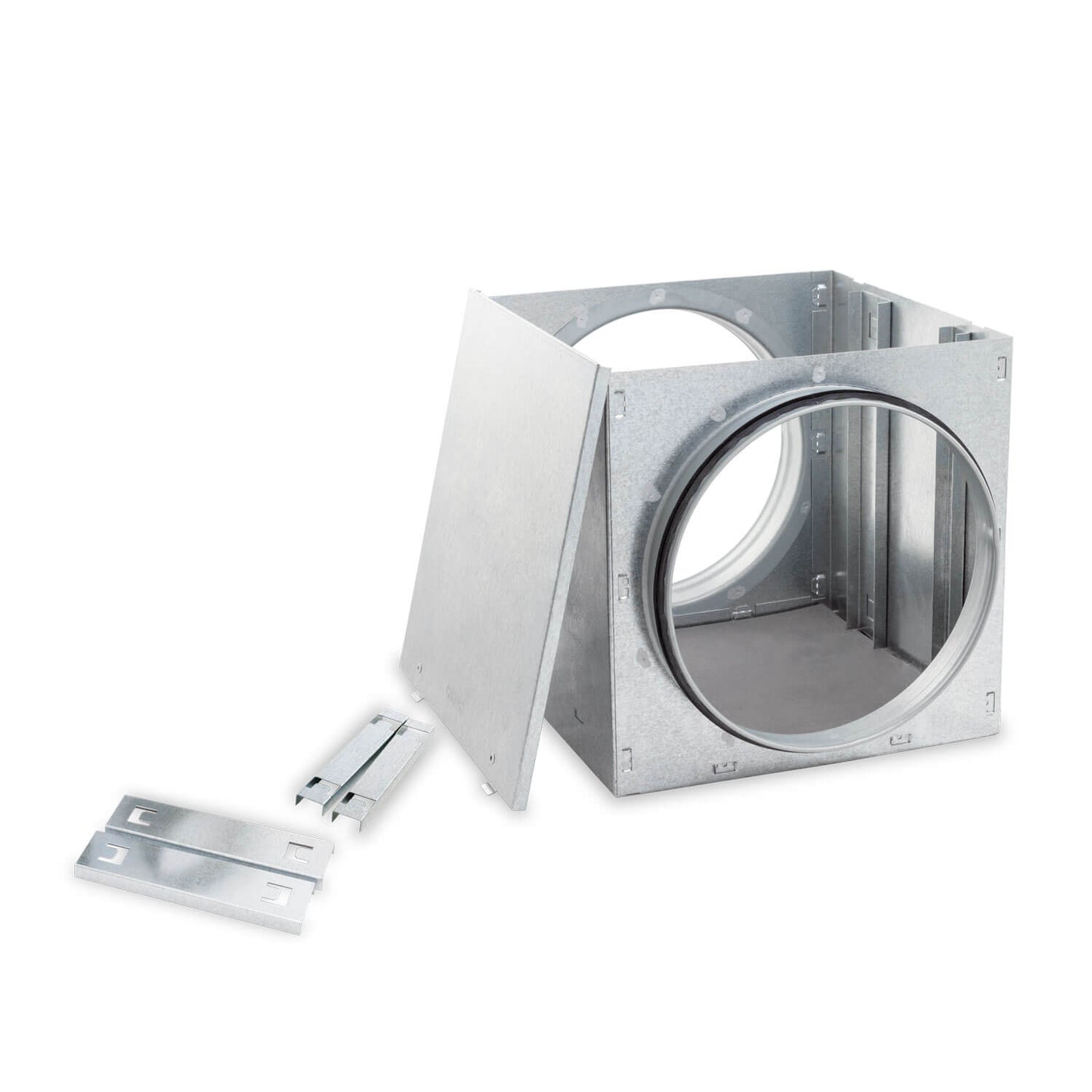 Caja Portafiltros de Acero Galvanizado para Filtros de Panel