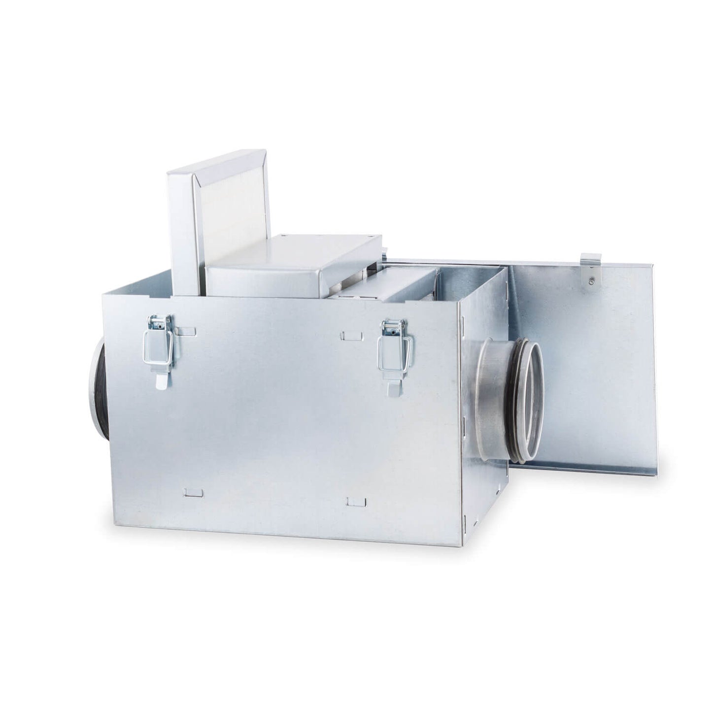Caja Portafiltros de Acero Galvanizado para Filtros de Panel