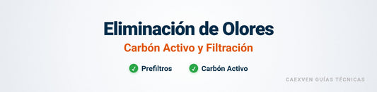 Cabecera de artículo sobre eliminación de olores en cocinas industriales mediante carbón activo