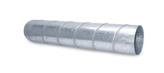 Tubo Helicoidal de 2.5 m de longitud y 1.2 mm de Espesor en Acero Galvanizado - Serie Helicoidal