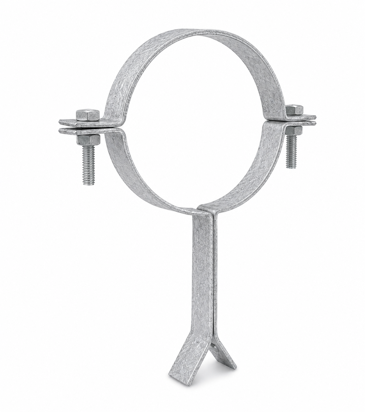 Abrazadera para Empotrar de Acero Galvanizado