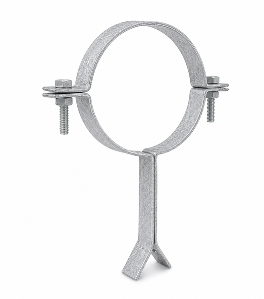 Abrazadera para Empotrar de Acero Galvanizado