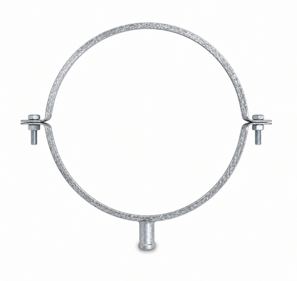 Abrazadera de Fijación M6/M8/M10 - Serie Lisa y Helicoidal Acero Galvanizado