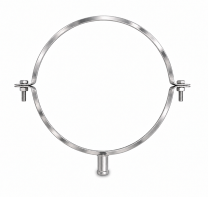 Abrazadera de Fijación M6/M8/M10 - Serie Lisa y Helicoidal Acero Inoxidable