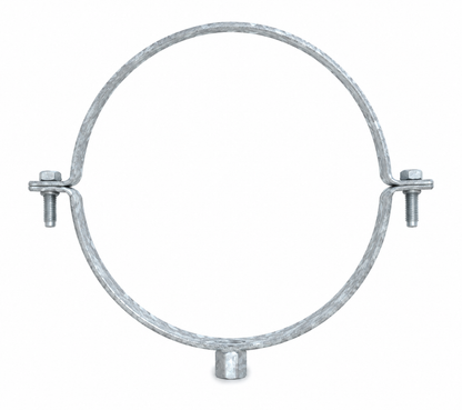 Abrazadera de Fijación Reforzada - Serie Lisa y Helicoidal Acero Galvanizado