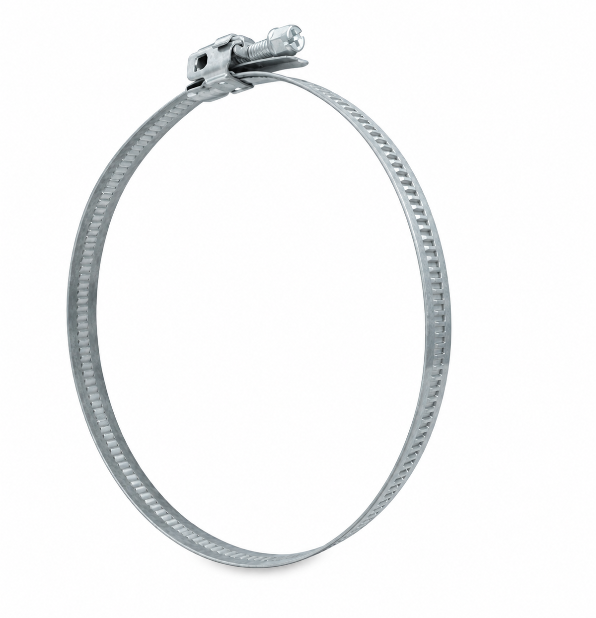 Abrazadera de Tornillo sin Fin - Serie Lisa, Flexible y Helicoidal Acero Galvanizado