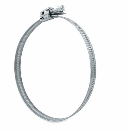 Abrazadera de Tornillo sin Fin - Serie Lisa, Flexible y Helicoidal Acero Galvanizado