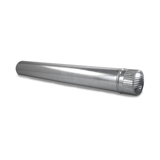 Tubo para chimeneas en Acero Galvanizado Longitud 1 m - Serie lisa