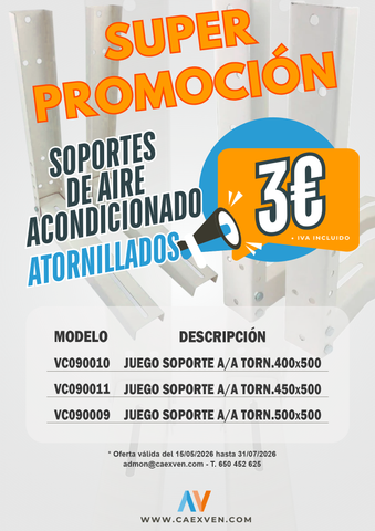 OFERTA SOPORTES PARA AIRES ACONDICIONADOS