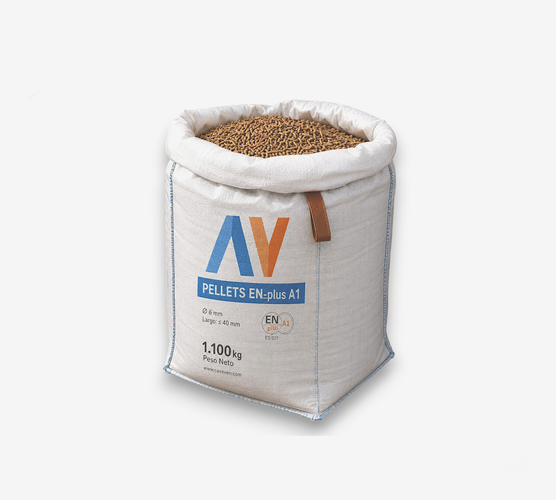 Saco de Pellets con Certificación EN-Plus A1 - 1100 kg