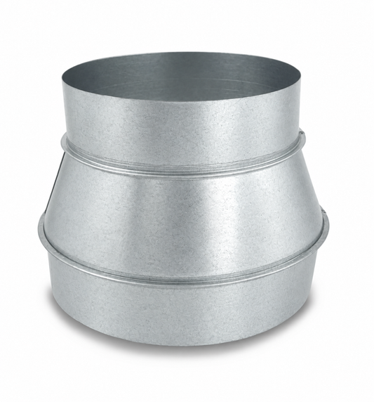 Reducción en Acero Galvanizado - Serie Helicoidal