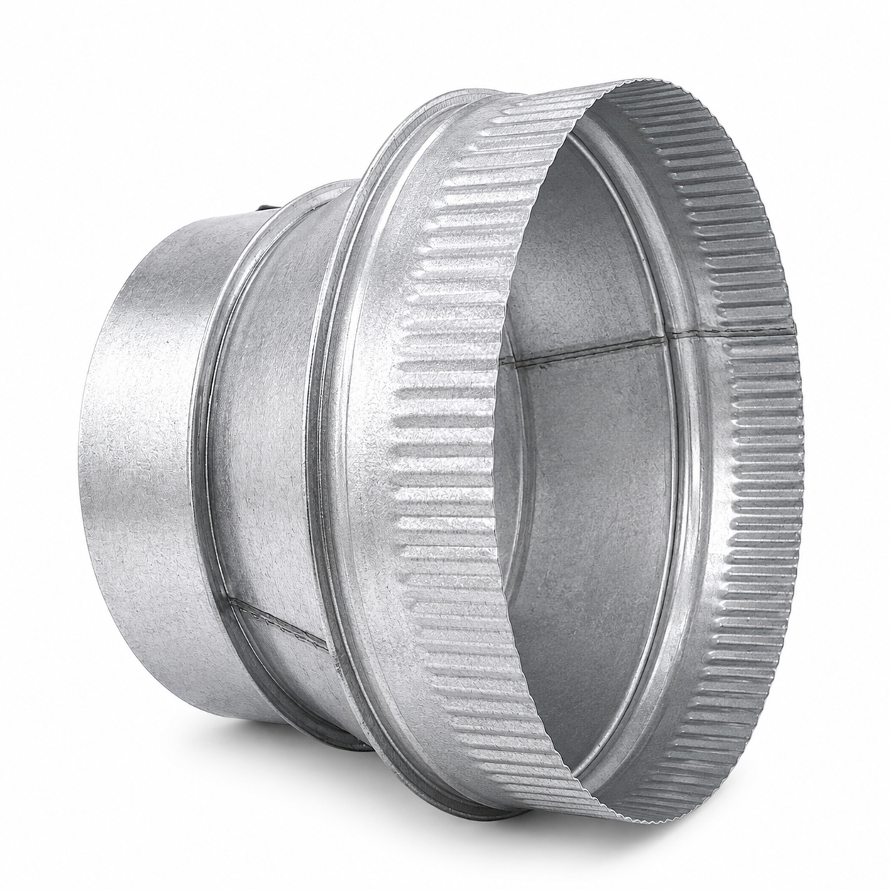 Ampliación para chimeneas en Acero Galvanizado - Serie Lisa