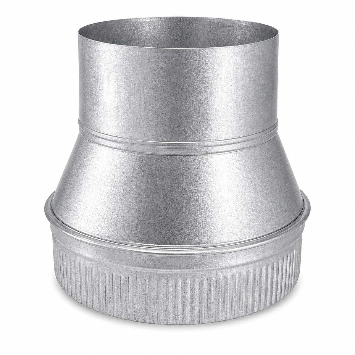 Ampliación para chimeneas en Acero Galvanizado - Serie Lisa