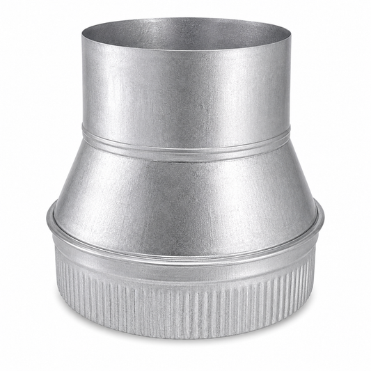 Ampliación para chimeneas en Acero Galvanizado - Serie Lisa