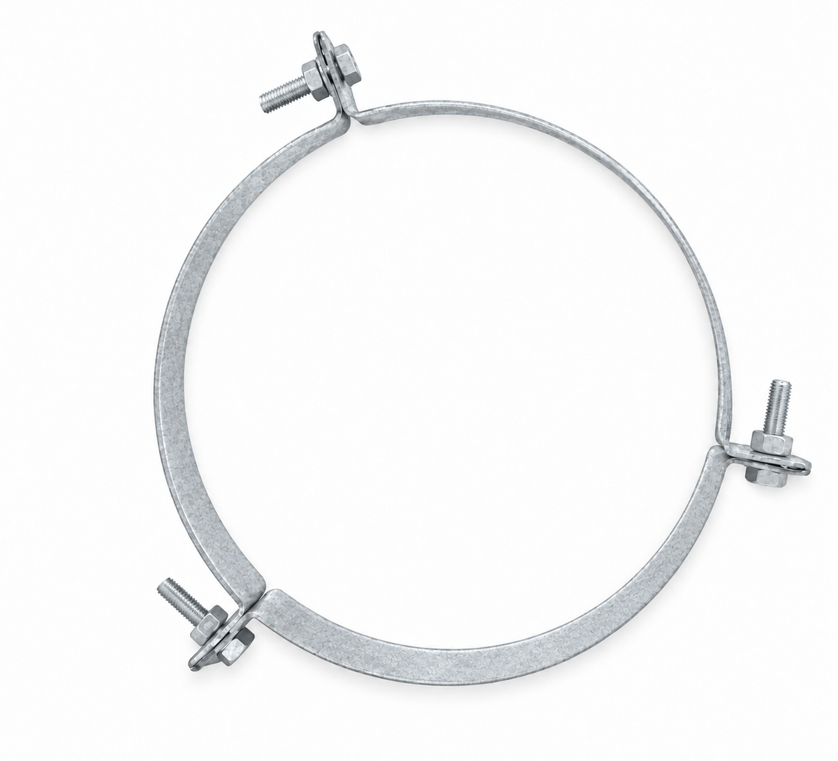 Abrazadera de Vientos en Acero Galvanizado para Conductos Aislados - Serie Modular Aislada