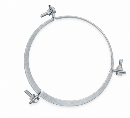 Abrazadera de Vientos en Acero Galvanizado para Conductos Aislados - Serie Modular Aislada