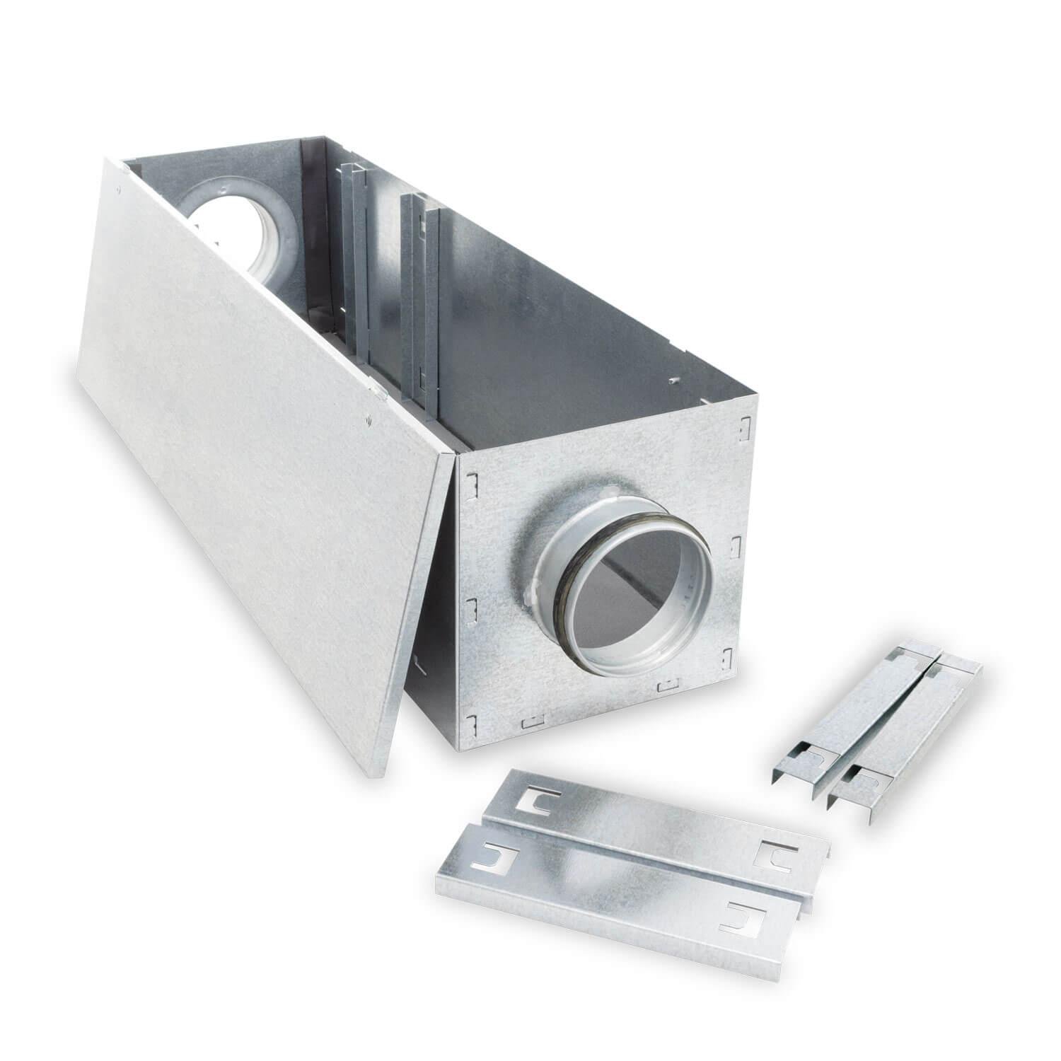 Caja Portafiltros de Acero Galvanizado para Filtros de Bolsa y Panel