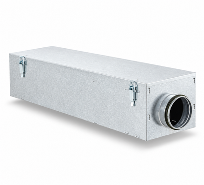 Caja Portafiltros de Acero Galvanizado para Filtros de Bolsa y Panel