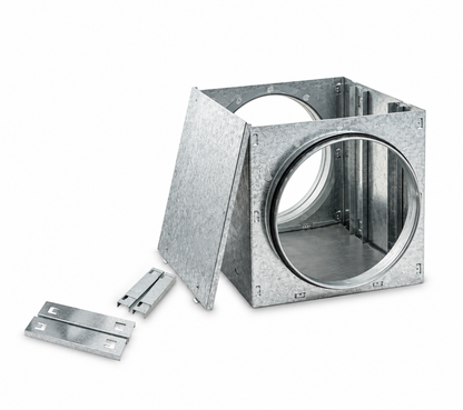 Caja Portafiltros de Acero Galvanizado para Filtros de Panel