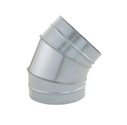 Codo de 45º en Acero Galvanizado - Serie Helicoidal
