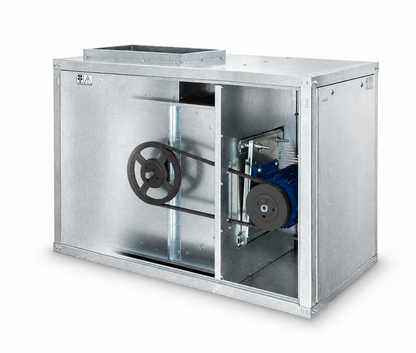 Unidad de Ventilación de Simple Aspiración con Motor a Transmisión - Entrada Derecha