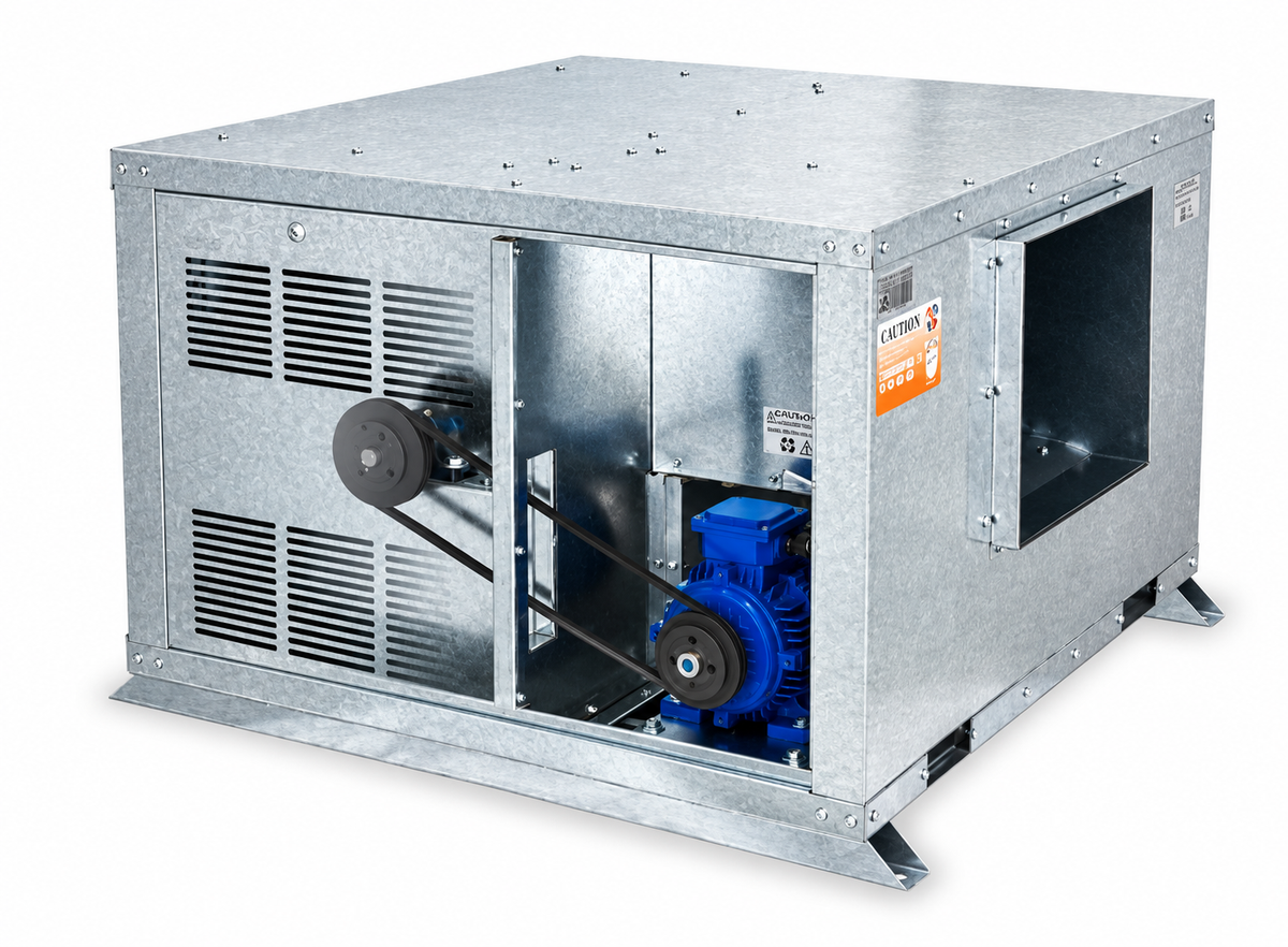 Unidad De Ventilación Compact con Motor a Transmisión - Max 400ºC