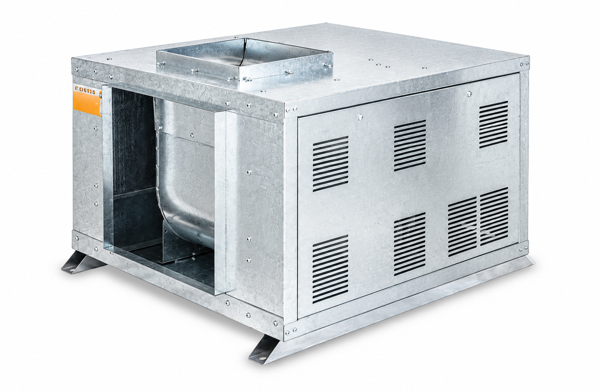 Unidad De Ventilación Compact con Motor a Transmisión - Max 400ºC