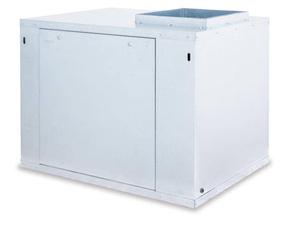 Caja de Ventilación con Turbina Extractora Ventilador Centrifugo de Doble Aspiración y Motor a Transmisión