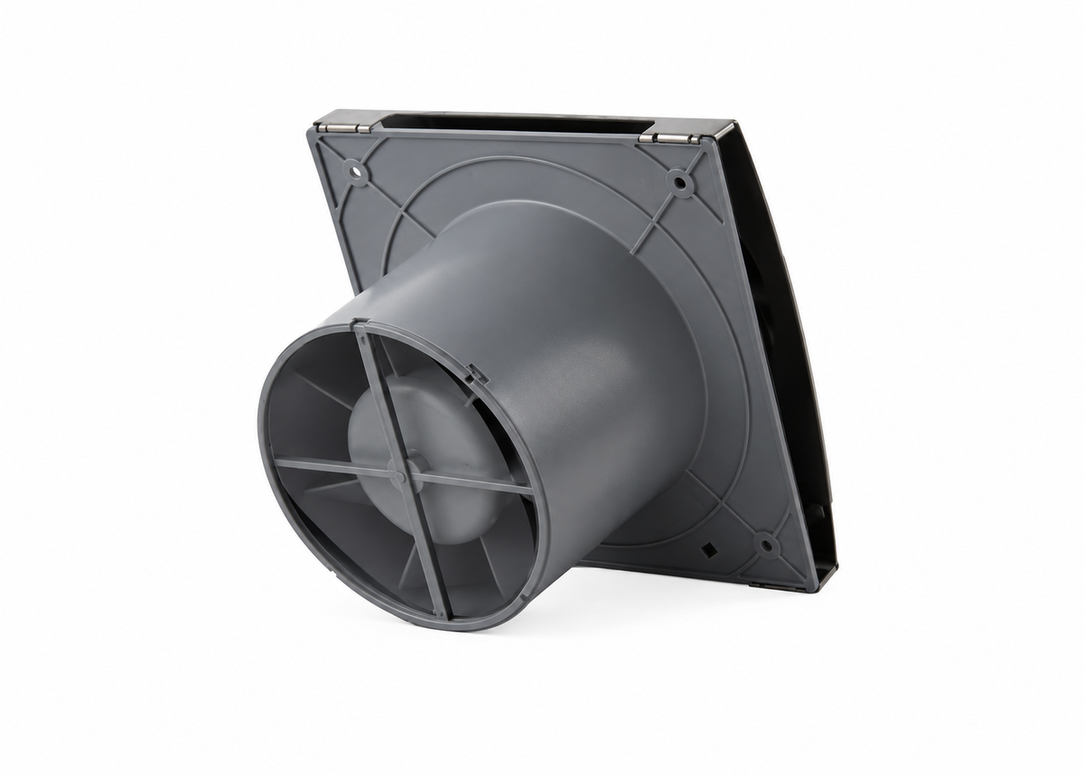 Ventilador Helicoidal para Baño con Salida a Shunt